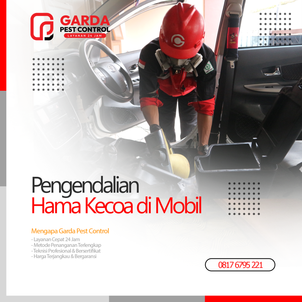 Jasa Pembasmi Kecoa di Mobil Cirebon Pest Control Ahli