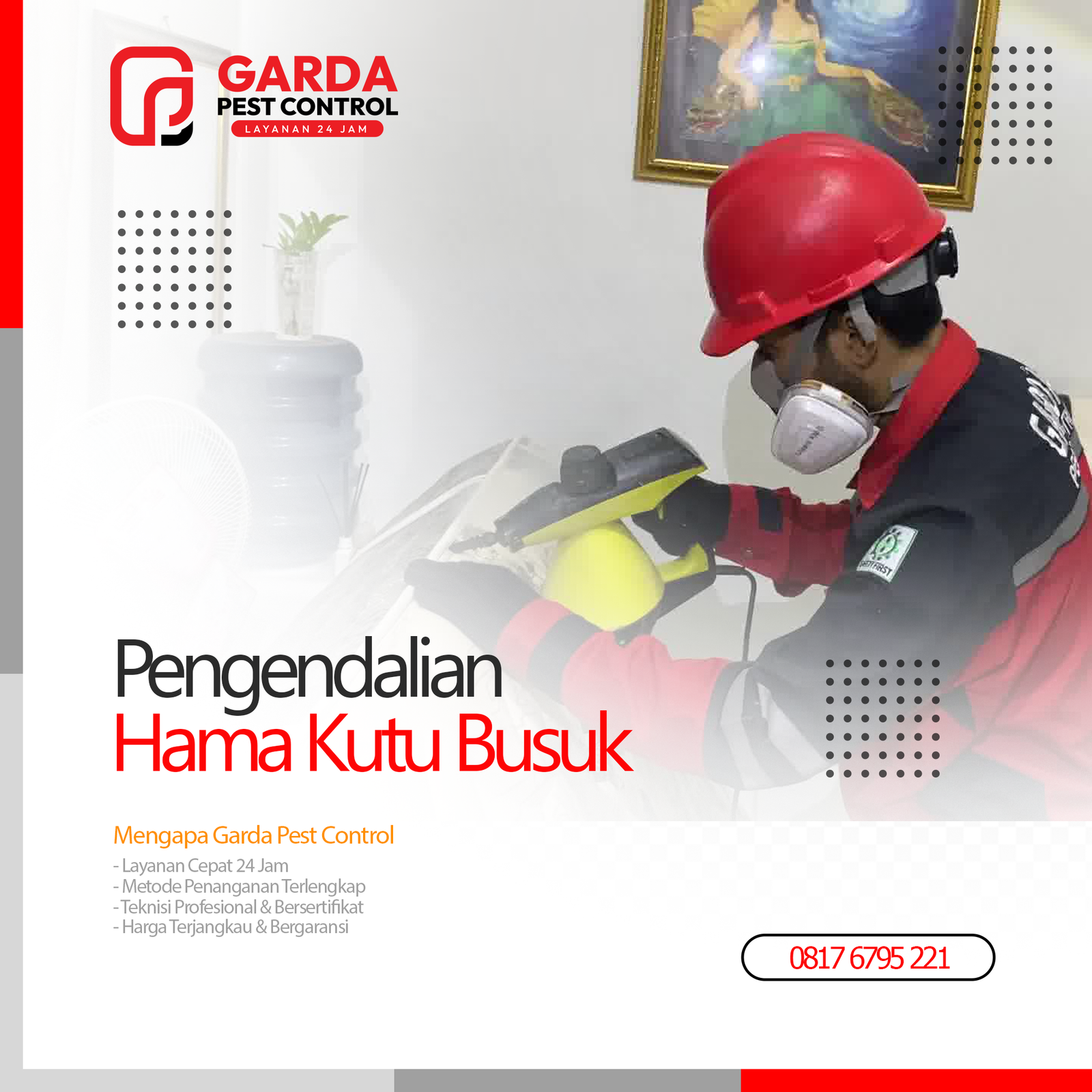 Jasa Pembasmi Kutu Kasur di Cirebon Pest Control Ahli