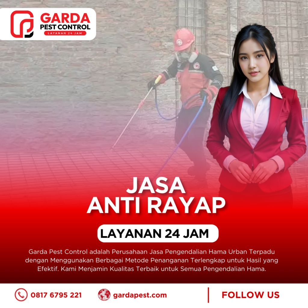 Jasa Anti Rayap di Cirebon Membasmi Tuntas Bergaransi