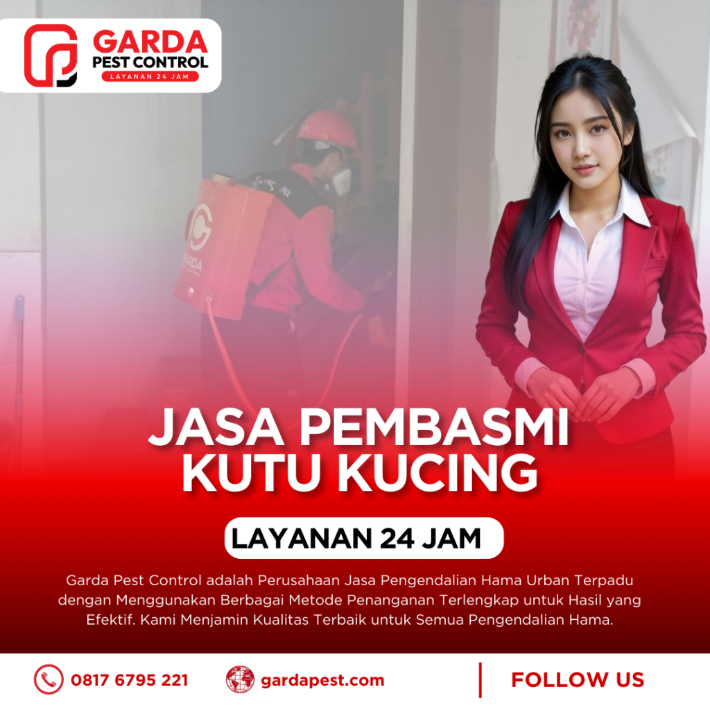 Jasa Pembasmi Kutu Kucing di Cirebon Pest Control Profesional