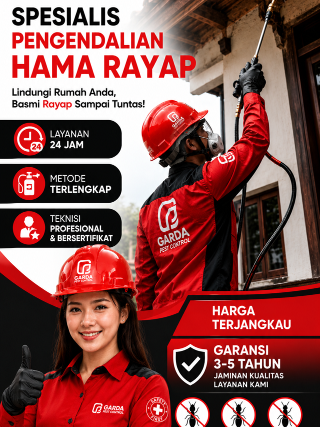 Jasa Anti Rayap di Cirebon Murah Cepat Bergaransi