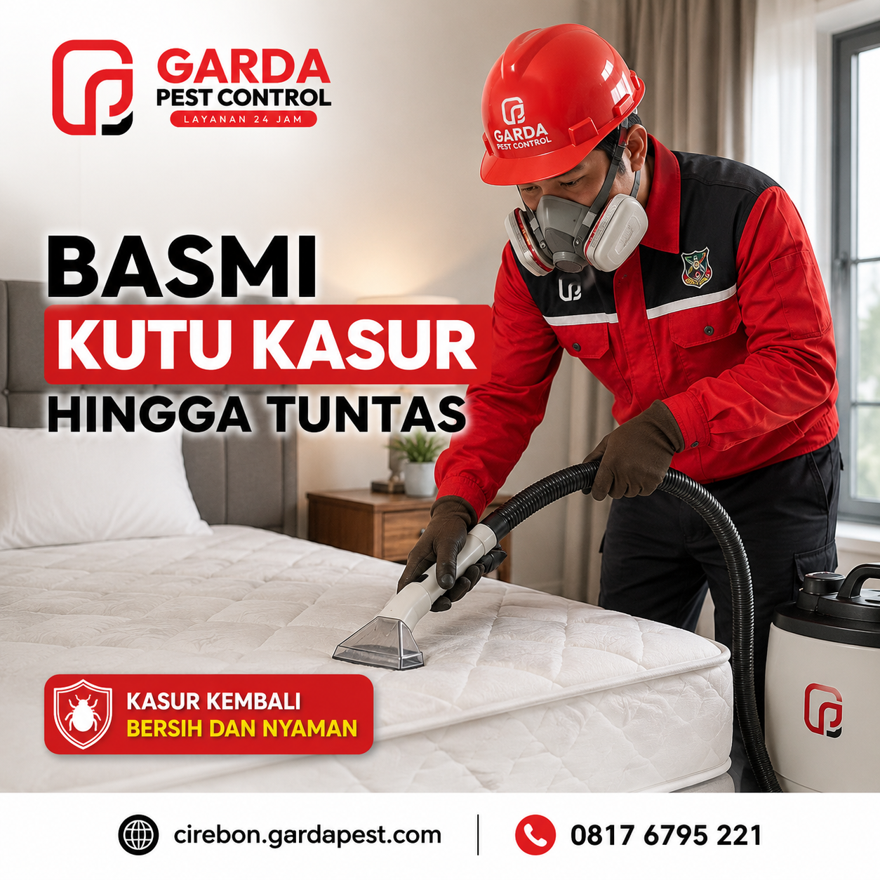 Harga Jasa Pembasmi Kutu Kasur Cirebon: Pastikan Tidur Nyaman dengan Penanganan Profesional
