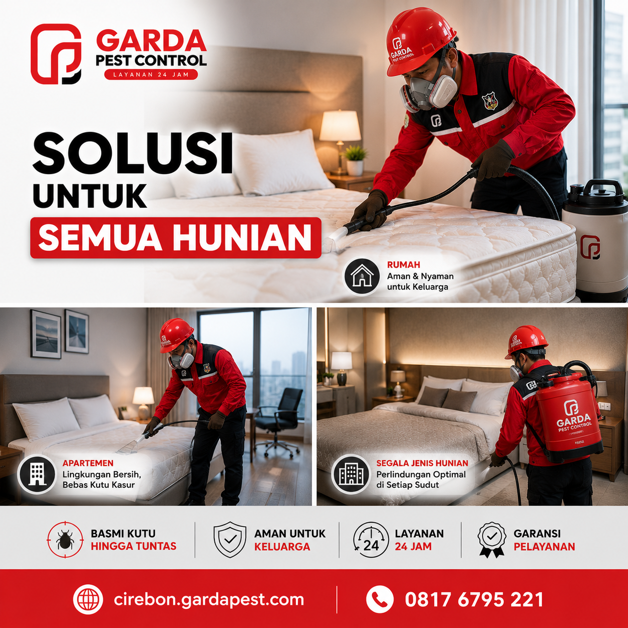 Jasa Pembasmi Kutu Kasur Murah Cirebon: Agata Pest Control Cirebon untuk Kenyamanan Optimal