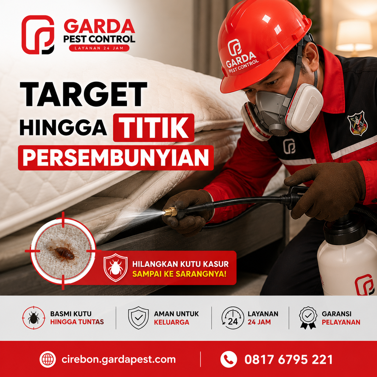 Jasa Pembasmi Kutu Kasur Murah Cirebon: Agata Pest Control Cirebon untuk Kenyamanan Optimal
