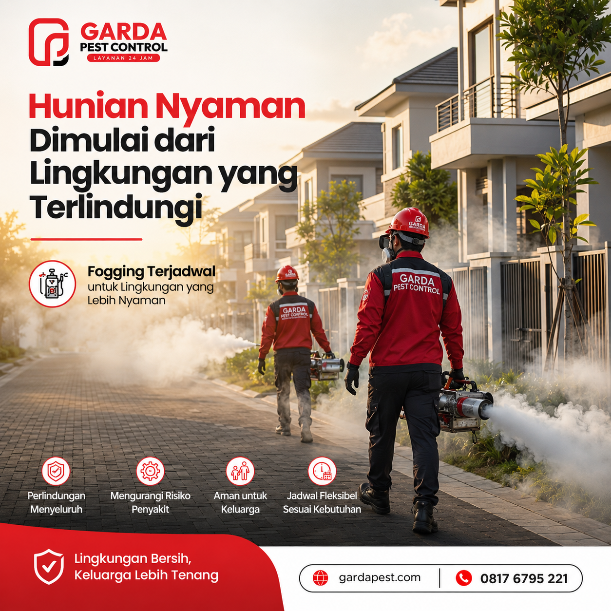 Jasa Fogging DBD Cirebon: Solusi Efektif Agata Pest Control Bebaskan Rumah dari Nyamuk