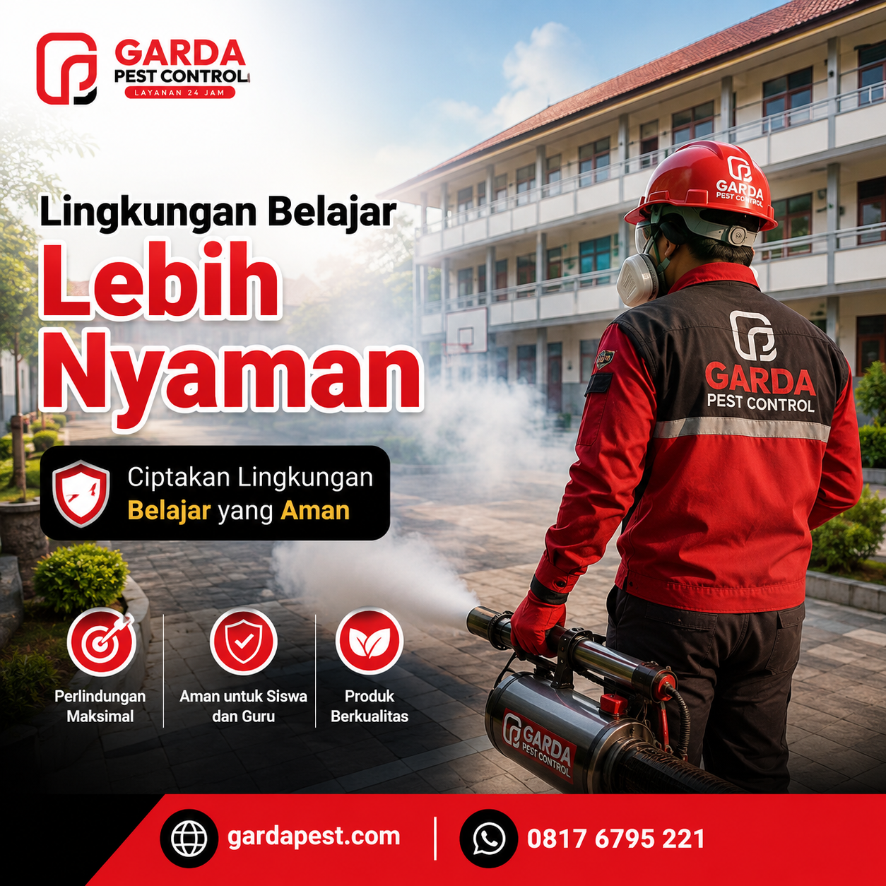 Layanan Jasa Fogging DBD untuk Area Kantor dan Pabrik di Cirebon