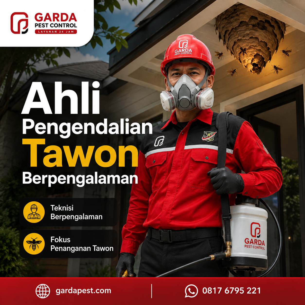 Jasa Basmi Sarang Tawon Cirebon dan Faktor Penentunya