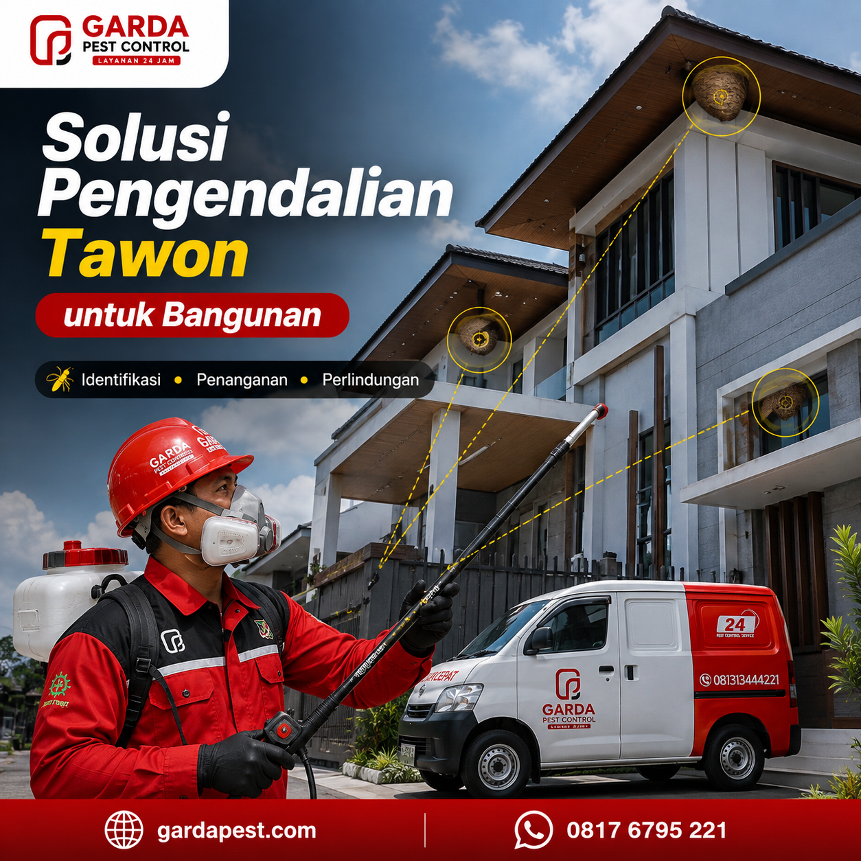 Layanan Darurat Evakuasi Sarang Tawon 24 Jam Cirebon Bantuan Cepat dan Aman