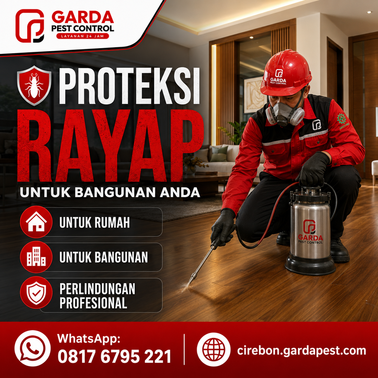 Biaya Suntik Rayap Per Meter di Cirebon dan Panduan Proteksi Bangunan