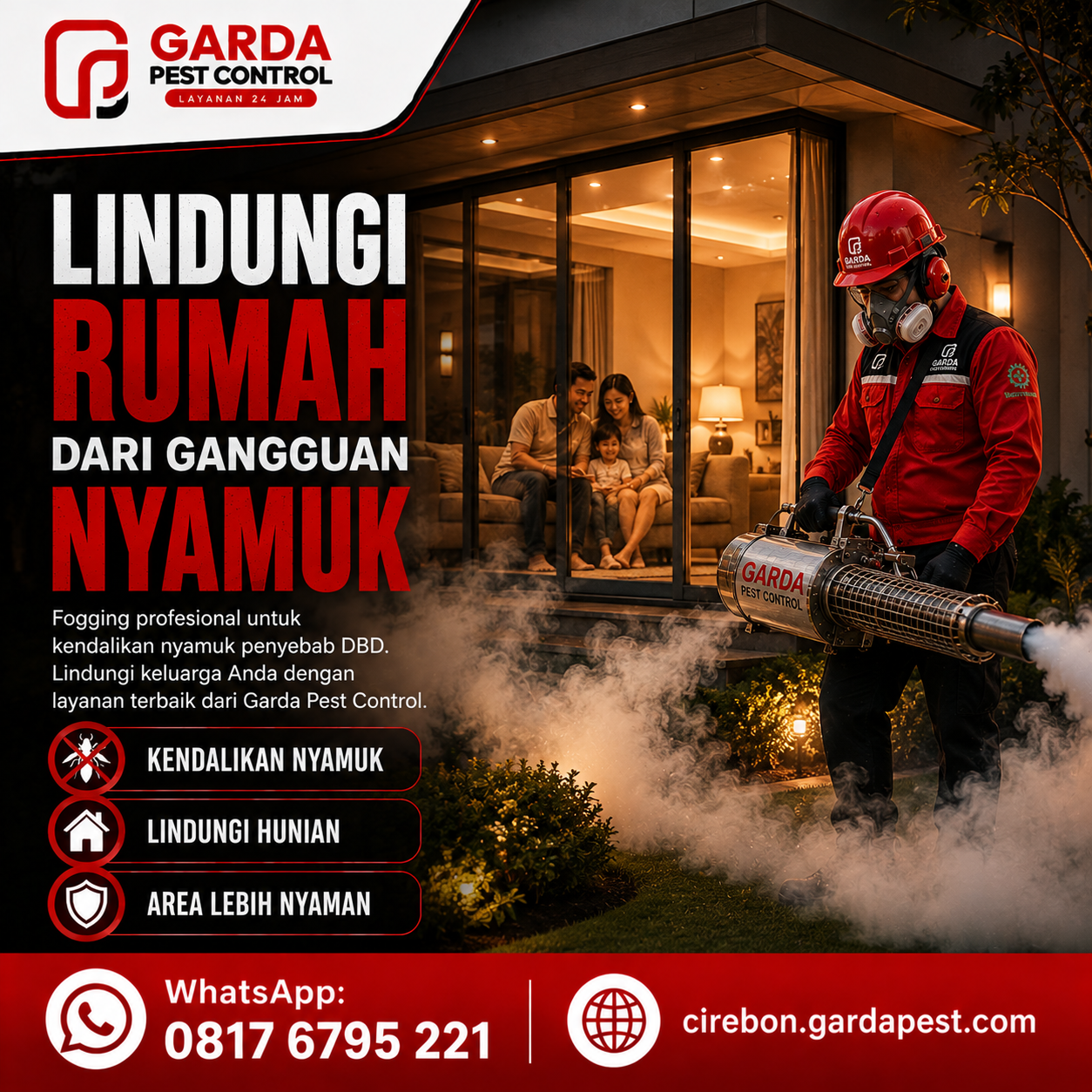 Harga Jasa Fogging Nyamuk di Cirebon Paling Murah Tahun 2026